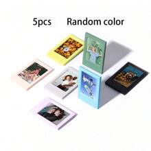 1pc 3-Inch Instant Camera Photo Frame, DIY Magnetic Sheets Variable Combination Display Stand Creative Magnet Mini Photo Frame