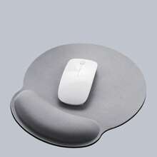 Ergonomic Mouse Pad With Wrist Rest - Soft Memory Foam, Non-Slip Silicone Base, Comfortable For Long Computer Work, Desktop Accessory