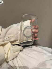 1 pezzo Caricatore senza fili di lusso con glitter magnetico, spessore 2,0 mm, bellissimo design con cielo stellato scintillante, custodia protettiva completa anti-caduta, design minimalista compatibile con iPhone 11/12/13/14/15/16 Pro Max/XS/XR/11 Pro/11 Pro Max/12 Pro/12 Pro Max/13 Pro/13 Pro Max/7 Plus/14 Pro/14 Pro Max/14 Plus/7 Plus/8 Plus/8/SE2, impermeabile, antiurto, resistente ai graffi - Multicolore - Visualizzare 9