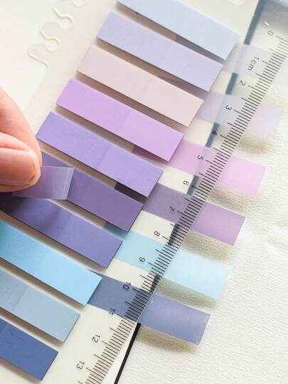 1pc Morandish Semi-Transparent PET Writable Sticky Note