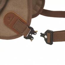 Durable Leather Shoulder Recoil Pad For Archery - Half Chest Protector Guard, Fast Shipping From The USA - Brown - View 5
