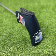 Tree Pattern Golf Cover Driver Covers Fairway Wood Headcover Hybrid Cover Leather Blade Putter Headcover Mallet - Blue - View 9