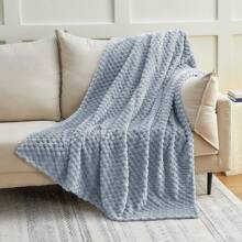 Fleece Throw Blanket For Couch & Bed - 3D Jacquard Decorative Blanket, Super Soft And Cozy Warm Fuzzy Blanket For Winter Soft Fleece Throw Blanket,Stylish Jacquard Throw Blanket For Couch, Fuzzy Cozy Lightweight For All Season