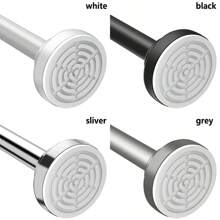 1pc Shower Curtain Rod,Shower Accessories,Tension Rod,Shower Cubicle,No-Punch,Easy To Install,One Side Adjustable Home Bathroom Decor Fall Decor Bathroom Accessories Back To School