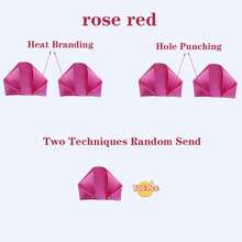 100Pcs Handcrafted Silk Rose Petals Half-Finished Pieces-Perfect For DIY Eternal Rose Forever Flowers Bouquets Everlasting Floral -Save On Craftsmanship Cost,Easy Assembly,Reduce Repetitive Work,Streamline Your Floral Creations With Ease And Efficiency,Two Techniques Punching Hole& Heat Branding Random Shipped - Multicolor - View 16