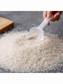 1件/3件塑料铲（带挂孔），多功能铲子，适用于超市粮食茶叶种子面粉和家庭使用