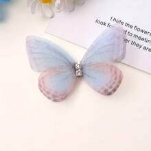 20/ 50pcs Mini Fabric Craft Butterflies - 3D Simulation Pastel Butterfly Decorations For DIY Crafts, Headdresses, Photography Props And Home Decoration - Gentle, Reusable And Versatile