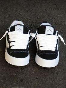Tenis casual feminino masculino KNU Skool sola reta skatista
