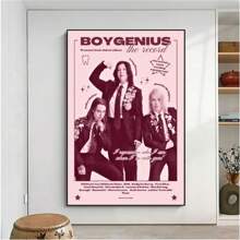 1 bucă postere cadru opțional Arte de perete Pop Boygenius Poster Club Prints Reguli Poster Vintage Home Room Cafe Bar Art Decor de perete Pictură estetică