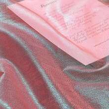 1 pièce Tissu de tulle organza irisé couleur sirène ciel étoilé, Tissu de tulle scintillant prédécoupé pour le DIY, les costumes de scène, la décoration de fête - Multicolore - Voir 49