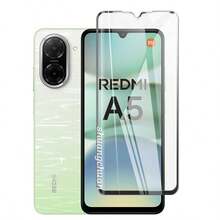 3-In-1 Screen Protector For Redmi A5 4G Global Version (171.8mm), Full Screen HD Tempered Glass Film, Privacy Protection Film, Camera Protection Film, Redmi A5 Transparent Phone Case, Ultra-Thin, Original Touch, Anti-Drop Phone Case, Suitable For P70, Power 70, Note 50, Note 50 Pro - HD Glass 3in1 - View 4