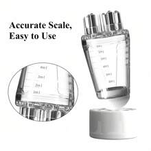 1pc Mini Hair Oil Bottle/Serum Applicator | Zoned Care + Silicone Massage | 2-In-1 Haircare Tool For Home & Travel | Leakproof Detachable Design For Essential Oils/Hair Serums