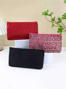 1 Bolsa de maquillaje con estampado de letras, bolsa de maquillaje cuadrada horizontal portátil para artículos de tocador de mujeres, de Body pequeño y gran capacidad, fácil de transportar, adecuada para uso diario en el hogar y viajes, para guardar lápiz labial, teléfono móvil, bolsa de almacenamiento de cambio, bolsa de herramientas de belleza y maquillaje, decoración de habitaciones, bolsas, bolsa de maquillaje, tocador, viaje, bolsa de maquillaje, artículos esenciales de viaje, organizador, almacenamiento, artículo esencial de viaje, organizador de maquillaje, bolsas de maquillaje, organizador de maquillaje, organizador, bolsa de aseo, organizador de escritorio, bolsa de cosméticos, bolsa de maquillaje, organizar maquillaje, accesorios de tocador, bolsa de maquillaje, bolsas de maquillaje, bolsa de maquillaje, bolsa de maquillaje, bolsas de maquillaje, bolsa de cosméticos, organizador de maquillaje, viaje, bolsa de maquillaje, bolsa, tocador, bolsa de maquillaje, artículos esencial