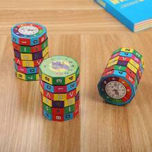 1pc Creative Mini Multi-Layer Changeable Number Magic Cube, Suitable For Students Brain-Teasing Learning Math Toy