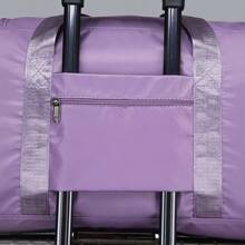Summer New Arrival Nylon Travel Bags For Women & Men – Mother's Day Gift With Dedicated Shoe Compartment, Expandable Waterproof Duffle Bag For Gym/Weekend/Vacation, Foldable Lightweight Luggage With Dry-Wet Separation, Sakura Pink Carry-On Bag For Beach, College, Hospital, Holiday Trips (2025 Summer Collection)