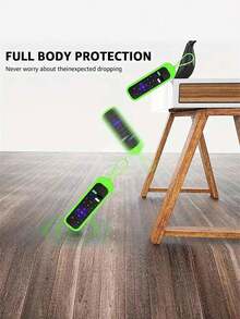 2pcs Silicone Protective Case With Glow-In-The-Dark Design For ROKU RC280TV Remote Control, Anti-Drop And Dirt-Resistant, Hand-Held Design