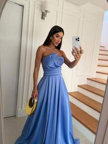 Dahiana Long Dress - Serenity - View 2