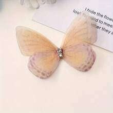 20/ 50pcs Mini Fabric Craft Butterflies - 3D Simulation Pastel Butterfly Decorations For DIY Crafts, Headdresses, Photography Props And Home Decoration - Gentle, Reusable And Versatile