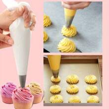 100pcs/ 200pcs, Disposable PP Piping Bag, Durable Plastic Frosting Bag For Kitchen And Dining Room, Christmas Surprise For Dessert Lovers