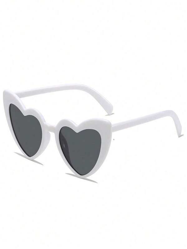 1pc Bridal Party Heart-Shaped Glasses Wedding Shower Outdoor Props Bridesmaids Gifts Wedding Supplies Party Supplies