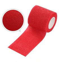 12pcs Self-Adhesive Bandages, 2 "X 5 Yards Non-Woven Adhesive Bandages, Sports Stretch Bandages And Veterinary Wound Adhesive Bandages, Animal Colored Neon Sports Wristbands, Waterproof, Suitable For Running Sports, Fitness Equipment Gym Accessories