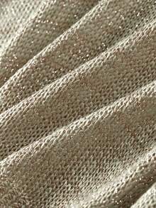 Solid Colour Sexy Stacked V Neck Sleeveless Backless Knit Beach Mini Dress 2025 Women Summer Swimsuit Cover Up Party Outfit