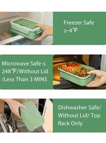3pcs/Set Adult Containers Set, Multi-Color With Lids & Utensils, Airtight Plastic PP Storage Containers, Bundled With Sealed Oatmeal Cup And Insulated Lunch Bag, Suitable For Picnics, Camping, Office, School, Workers, Students, Travel, Outdoor, Kitchen,School Supplies