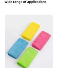 5pcs Microfiber Absorbent Cleaning Cloths, Kitchen, Home, Dish Wash, Car Washing Towels