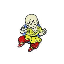 1 pieza de broche personalizado de moda con animación de dragón de bola de fuego súper saiyan Vegeta, accesorio de moda para bolso, adecuado para uso diario o como regalo