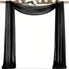 Elegant Wedding Arch Curtain: Chiffon, Suitable For Thanksgiving, Christmas Or Any Special Occasion