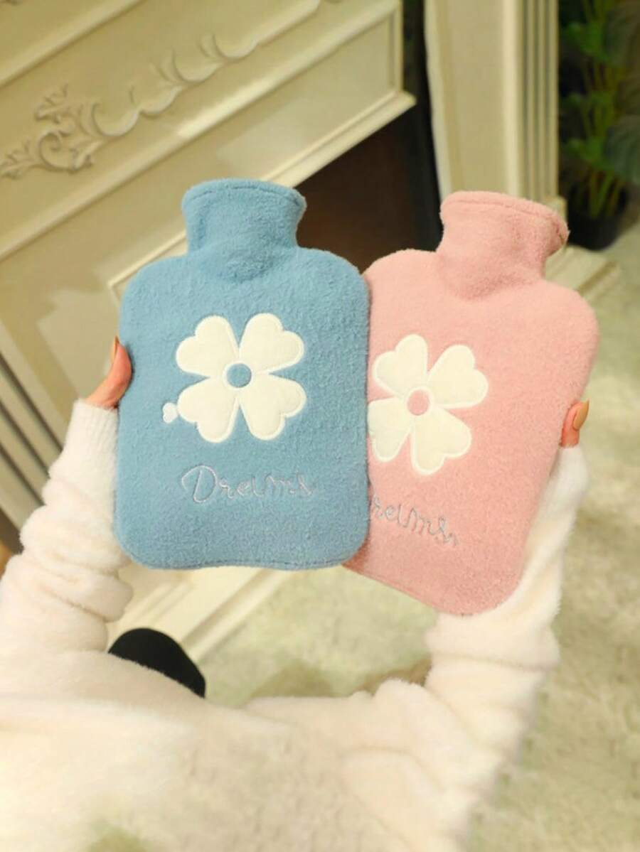 1 pezzo Borsa dell'acqua calda da 10 ore, cuscinetto riscaldante antiscottatura e resistente all'acqua per riscaldare l'addome