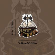 Fourth Wing Sticker Dragon Rider Fantasy Decal For Bookish Book Lover 4th Wing T Waterproof PVC Sticker For Water Bottle Tumbler Phone Case Laptop Cars,School Supplies,Back To School - Multicolor - View 2