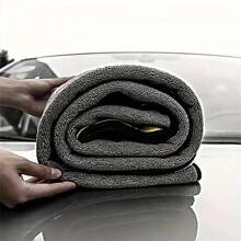 1pc Super Absorbent Microfiber Car Washing Towel - Extra Large, Thick Plush Detailing Cloth, Suitable For Car Care And Home Cleaning