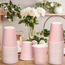 Disposable Paper Cups, Colorful, Craft, Plain, Cute