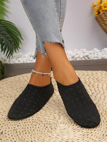 1 双软底沙滩/户外水鞋，水袜 - 黑色 - 查看 5