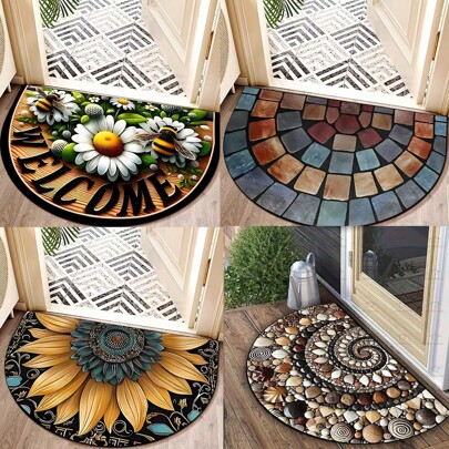 1pc Unique Cute Silicone Seaweed Drainage Bath Mat, Anti-Slip Waterproof Kitchen Floor Mat Carpet, Suitable As Gifts For Mother's Day, Birthday, Back To School, Graduation, Wedding Home Bathroom Decor Bath Rug Outdoor Rug Door Mat Fall Decor Bathroom Accessories Entryway Decor