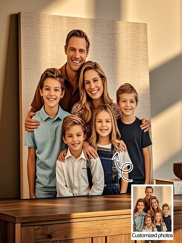 1 pieza Póster personalizado de alta definición, regalo personalizado, imagen personalizable, arte moderno, paisaje marino, regalo ideal para el dormitorio, la sala de estar, el pasillo, decoración de pared, decoración de la habitación, regalo del Día de la Madre, regalo de graduación