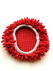 1/2/4 Pcs Mop Replacement Heads Compatible With O-Cedar Easywring 1 System, For Cleaning Floors, Glass, Walls, Machine Washable And Reusable (Red, White, Green)