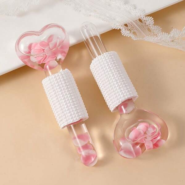 1 pièce Boule de glace magique, boule de glace froide et chaude pour un massage des yeux et du visage, sans besoin de recharge, relaxation douce, cadeau parfait pour la Saint-Valentin, la Fête des mères, la Fête des grands-parents, Halloween, Noël, convient aux hommes et aux femmes