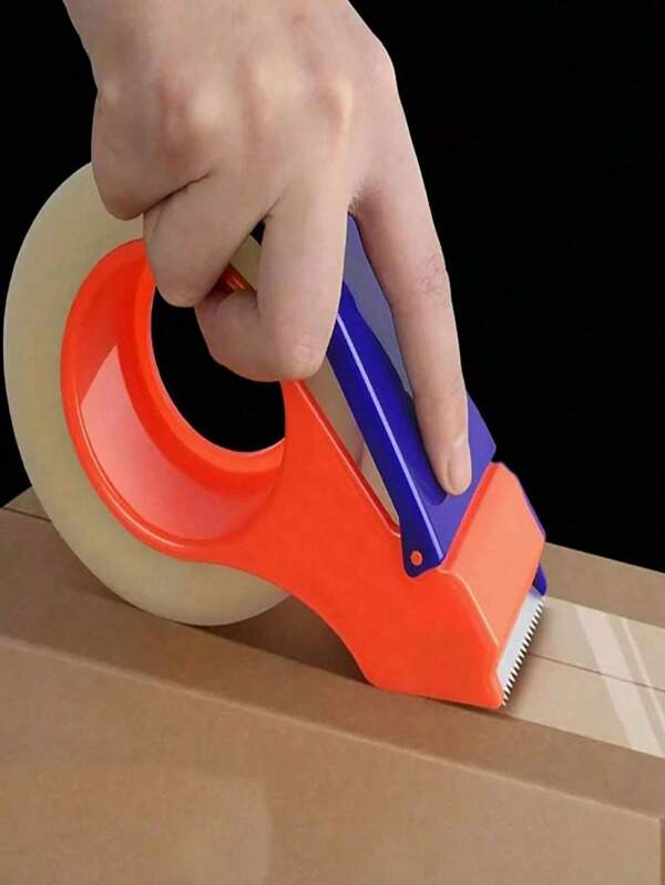 1 Roll 76 Yard Packaging Tape / 1 Roll With Tape Dispenser, Heavy Duty Clear Tape - Waterproof, Strong Seal Packaging And Shipping - Polypropylene Carton Sealing Tape For Home, Office, Commercial Use, Clear And Multipurpose For Office, Home And School Shipping. Back To School