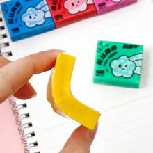 1pc/2pcs/4pcs Multi-Color Kneadable Rubber Erasers, Suitable For Painting, Sketching, Art Supplies, Office & School Fun Correcting Tool, Perfect Party Gifts, Clean No Residue, Precise Art Tools, Pencil Eraser