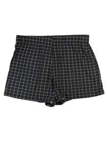 4 Stücke klassische karierte lose sitzende Loungewear Boxer Shorts, weiche & bequeme Herren Unterwäsche Shorts