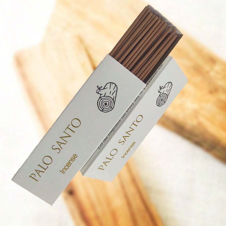 Palosanto Incense Sticks, Approx. 33 Sticks Per Box, Suitable For Home, Hotel, Yoga, Meditation, Space Purification, Energy Elevation, Relaxation, Perfect Gift Choice - Palosanto - View 1