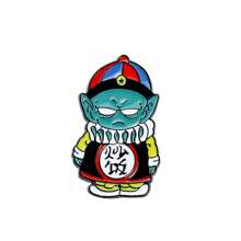 1 pieza de broche personalizado de moda con animación de dragón de bola de fuego súper saiyan Vegeta, accesorio de moda para bolso, adecuado para uso diario o como regalo