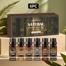 #Precio reducido por tiempo limitado Juego de 6 Aceites Esenciales de Acacia - Aceite de Fragancia Natural para Difusores, Velas y Humidificadores - Relajante Ambientador para el Hogar y el Coche, Regalo con Presentación de Escena del Bosque Exótico, Perfume de Aceite Esencial, Para Familia, Para Amigos, El Regalo Perfecto