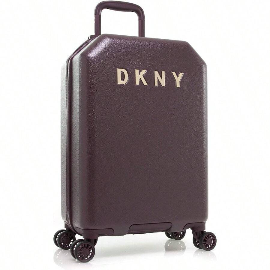 Lage 21 Upright With 8 Spinner Wheels Abs+Pc Case Weekend Bag - As Pic - View 1