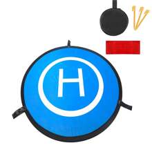 Waterproof Universal Landing Pad For Drones, Quick-Fold Double-Sided Quadcopter Landing Mat For RC Drones Helicopters, Compatible With DJI Spark Mavic Pro Phantom 2/3/4 Pro Inspire 2/1 3DR Solo