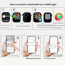 Smart Watch, Wireless Calling /Dial, Various APP Reminders,Suitable For Men And Women, Sports Watches, Custom Wallpaper,Holiday Gifts, Birthday Gifts - 金黃色 - 查看 8