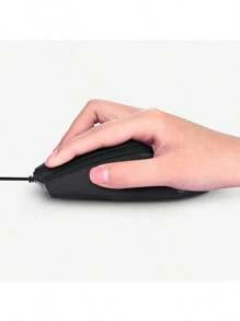HP Wired Silent Mouse, Laptop, Desktop Computer, USB, Office, Home, Gaming, E-Sports Special Sticker, Comfortable Hand Grip, Ergonomic Design, Plug And Play, Precise Positioning