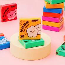 1pc/2pcs/4pcs Multi-Color Kneadable Rubber Erasers, Suitable For Painting, Sketching, Art Supplies, Office & School Fun Correcting Tool, Perfect Party Gifts, Clean No Residue, Precise Art Tools, Pencil Eraser